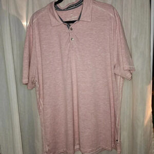 Tommy Bahama Coasta Vera Pink Polo Size XL